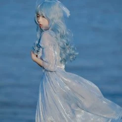 Visible Milky Way New Arrivals The Sunset Mermaid Lolita Fashion Dress