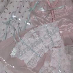 Japanese Lingeire Cottage Floral Dream Bralette Set