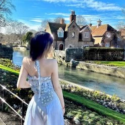 [Arilf] Mermaid Fairy Doll Floral Top Vest