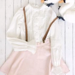 Peiliee Shop Girls’ Feelings Are Always Poetic Cotton Shirt Summer 2022