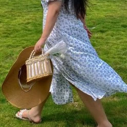 DAJUN [Curve Beauty] Summer Rainy Days Floral Vintage Dress New Arrivals