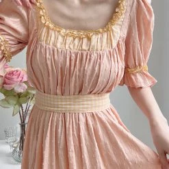 Summer 2022 Flowers And Songs Vintage Inspired Dress