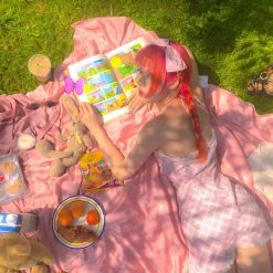 [Premium Selected] Love Diary Cherry Gingham Mini Dress [Designer Arilf] New Arrivals