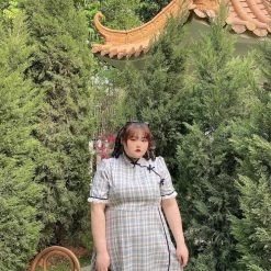 DAJUN New Arrivals [Curve Beauty] Chinese Sweetheart Qipao Dress