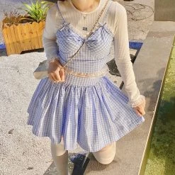 New Arrivals [Customized] Berry Dreams Gingham Set