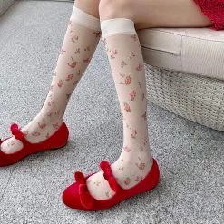 Peiliee Shop Rose Dream Socks