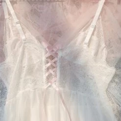 Japanese Lingeire New Arrivals [Back To Stock] Moonlight Lace Lingerie Dress