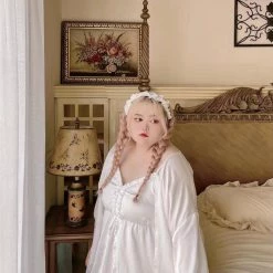 DAJUN New Arrivals [Curve Beauty] Daydream Angel Lounge Wear Set