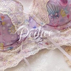 Miss KIKI (Curve Size Included) Mermaid Story Soft Bra Set [Premium Selected Japanese Brand]
