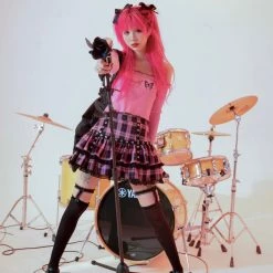 Summer 2022 [Evil Tooth] Not Your Sweetheart Mini Skirt