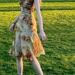 Arilf Pomegranate Flower Sea Floral Dress 35 Arilf Pomegranate Flower Sea Floral Dress