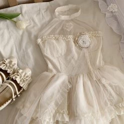 My Favorite 2022 Lost In Rose Land Romantic Mini Dress