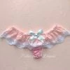Peiliee Shop Macaroon Babydoll Handmade Satin Pantie Set