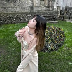 Peiliee Shop [Sweden Warehouse] Moonlight Melody Corset With Bones Last Chance