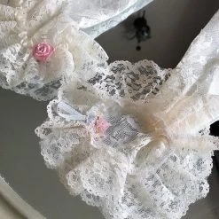 Peiliee Shop Rosy Moonlight Lace Arm Sleeve New Arrivals