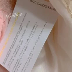 Sweet Piknis [Premium Selected] My Golden Days Vintage Antique Edwardian Soft Pink Dress Set