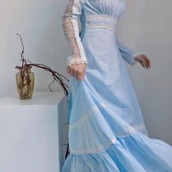 Summer 2022 Princess Diary Vintage Inspired Gunner Sax Style Dress