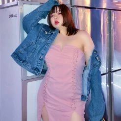 Lan Studio New Arrivals [Curve Beauty] Spice Girls Y2K Dress