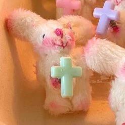 YOKO New Arrivals Bad Lil Bunny Doll Hairpin / Necklace