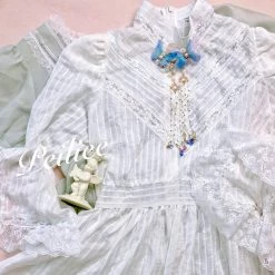Sweet Piknis [Last Chance] Lady Nova Angelic Dream Vintage Lace Dress New Arrivals