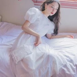 My Ghost The Snow White Vintage Babydoll Dress