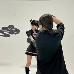 Summer 2022 [Evil Tooth] Chinese Sweetheart Goth Princess Qipao Style Dress