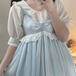 My Favorite 2022 [Basic] Mermaid Doll Mini Dress New Arrivals