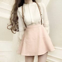 Peiliee Shop Girls’ Feelings Are Always Poetic Cotton Shirt Summer 2022