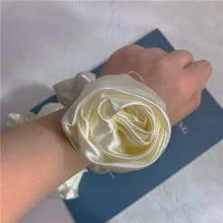 Peiliee Shop The Shine Rose Satin Hairband