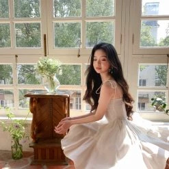 Mummy Cat [Sweden Warehouse] Silky Moonlight Mini Dress