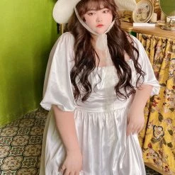 DAJUN New Arrivals Let’s Get Married Satin Dress