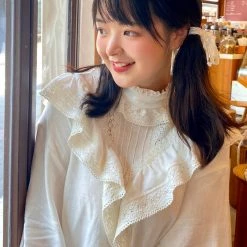 Rose Candy Secret Love For You Vintage Cotton Shirt New Arrivals