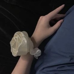 Peiliee Shop The Shine Rose Satin Hairband