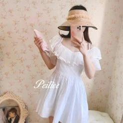 One To Land [Premium Selected] Moonlight Memory Mini Dress