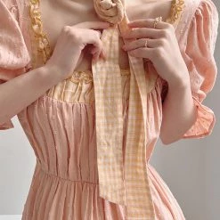 Summer 2022 Flowers And Songs Vintage Inspired Dress