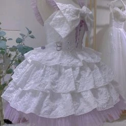 2K Lolita Fashion Last Chance [Pre-order] The Twins Gothic Lolita Fashion Dress Corset Set