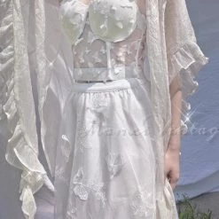 MANXI VINTAGE Butterfly Wings Corset