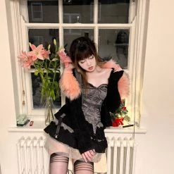 Peiliee Shop [Sweden Warehouse] Moonlight Melody Corset With Bones Last Chance