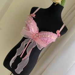 Peiliee Shop [Handmade Lingerie] Wild Rose Dream Bra