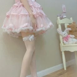 Dark Star Island Ballerina By The Mirror Inner Puffy Tutu Skirt With Shorts
