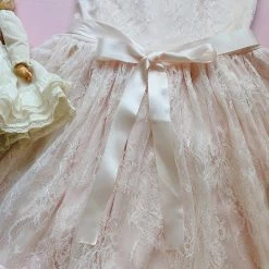 Le Flacon Summer 2022 Leflacon [Pre-order] 'Sweet Dream Lullaby' Dreamy Lace One-piece