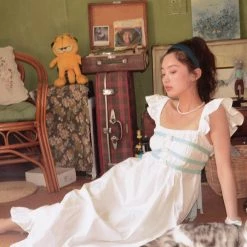 99 Studio New Arrivals The Lazy Afternoon Cotton Midi Dress