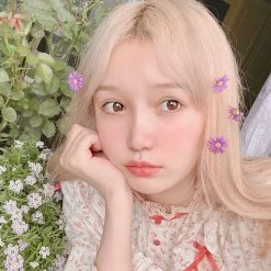 New Arrivals [12 Studio] My Mom Made It Floral Cotton And Linen Top