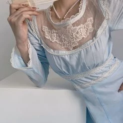 Summer 2022 Princess Diary Vintage Inspired Gunner Sax Style Dress