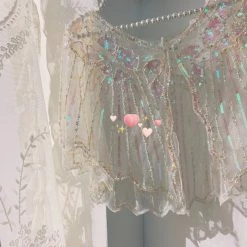 Peiliee Shop Mermaid Shell Handmade Sparkling Outer