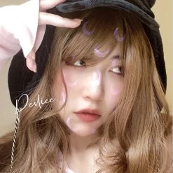 Nakiss New Arrivals Devil Doll Baseball Cap Faux Fur