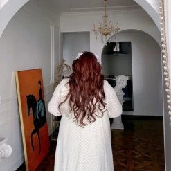 DAJUN New Arrivals [Curve Beauty] Song Of Angels Lace Dress