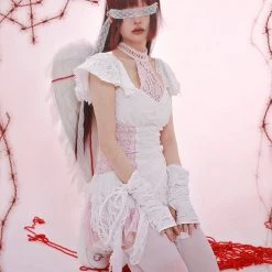 Summer 2022 [Evil Tooth] Raguel - The Redemption Angel Mini Dress