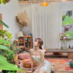 [Premium Selected] Floral Soufflé Mini Dress (designer Arilf)