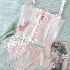 Peiliee Design New Arrivals [2020 New Version] The Snow Angel Lingerie Set